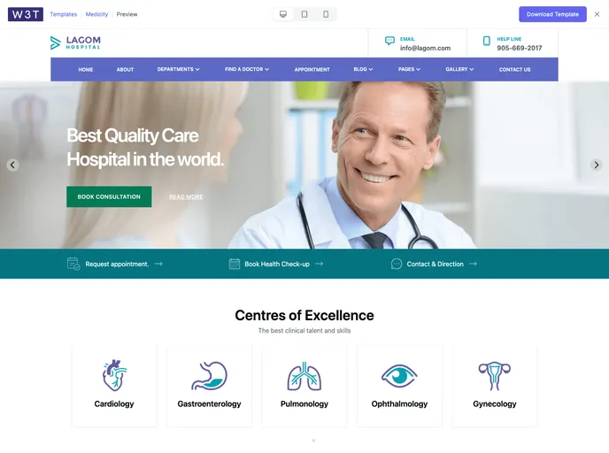 W3T Medicity screenshot